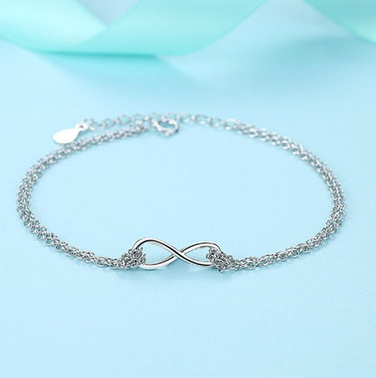 Eternal Love S925 Sterling Silver Bracelet Radiant Elegance