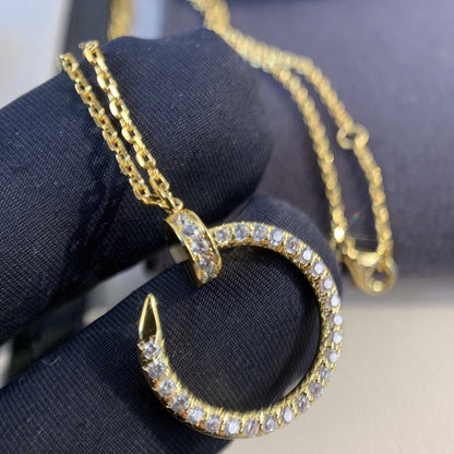 JUSTE NECKLACE GOLD DIAMONDS