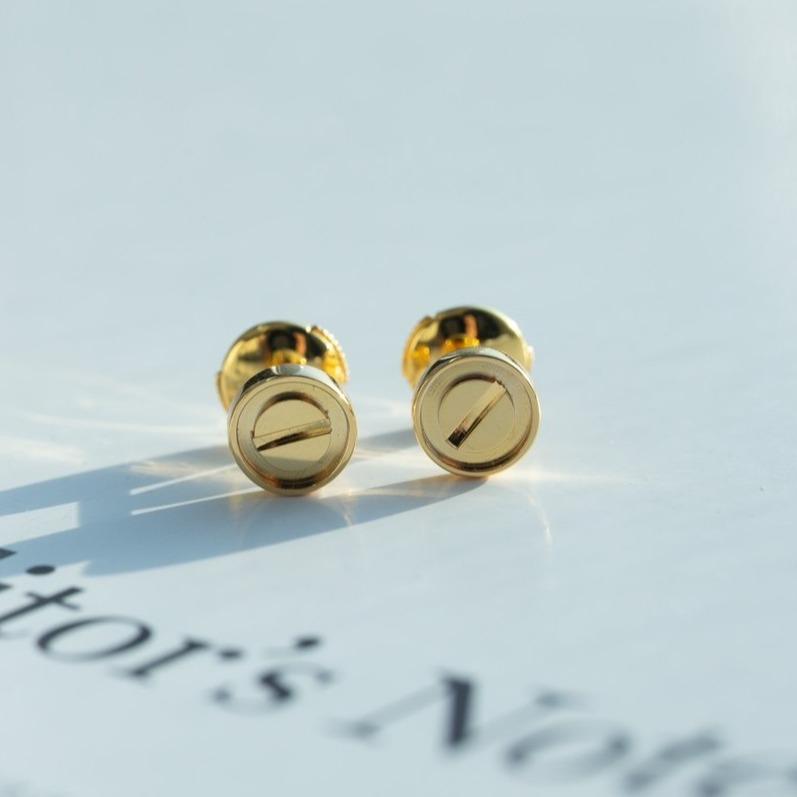 LOVE EARRINGS GOLD 7.2MM