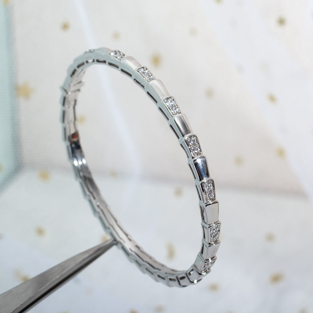 SERPENTI BRACELET SILVER DIAMOND