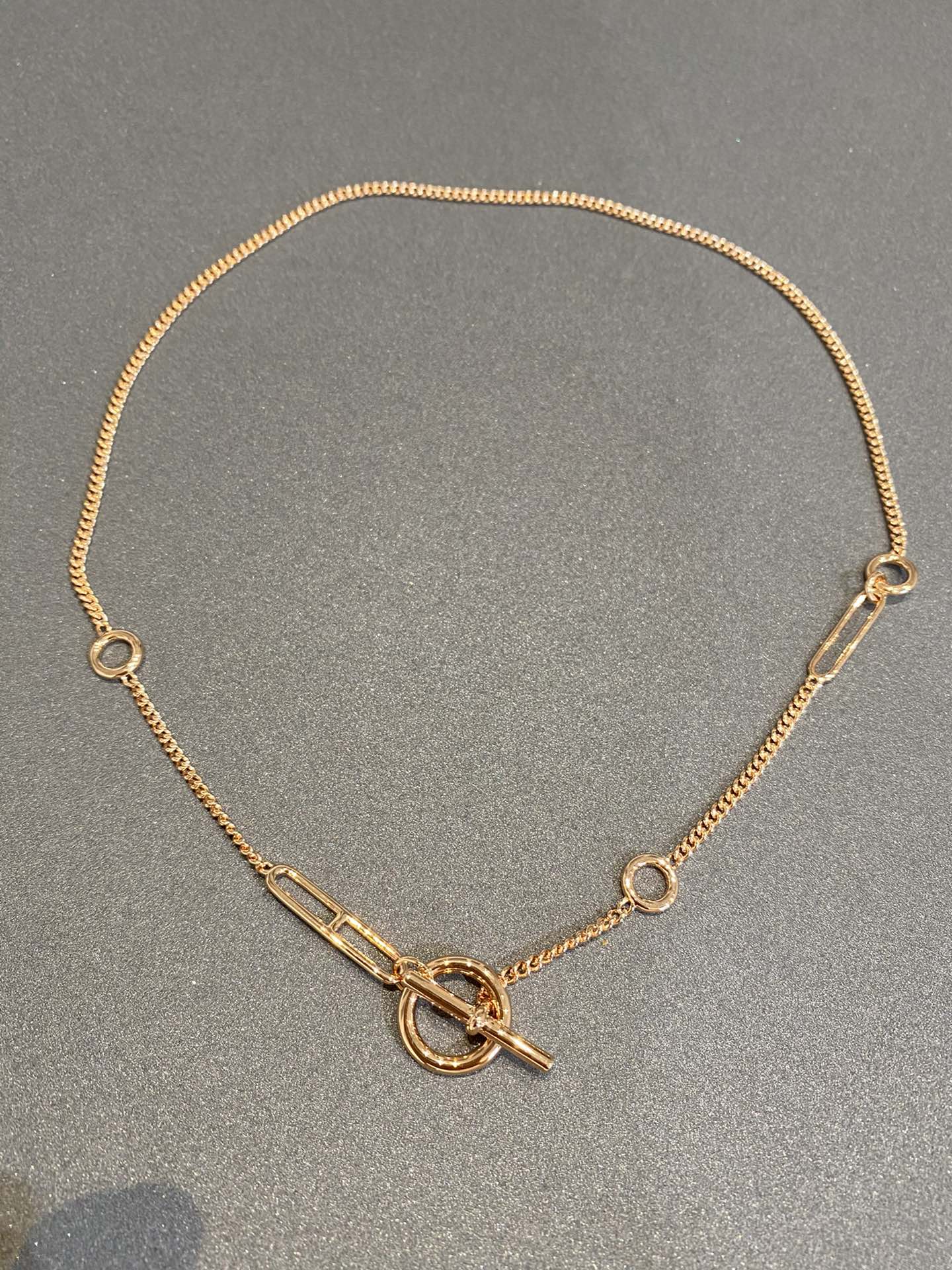 ECHAPPEE PINK GOLD NECKLACE