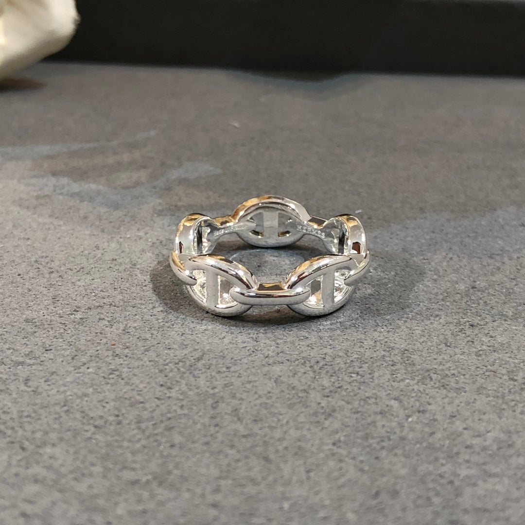 ENCHAINEE RING SILVER