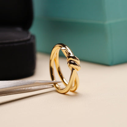 KNOT RING GOLD