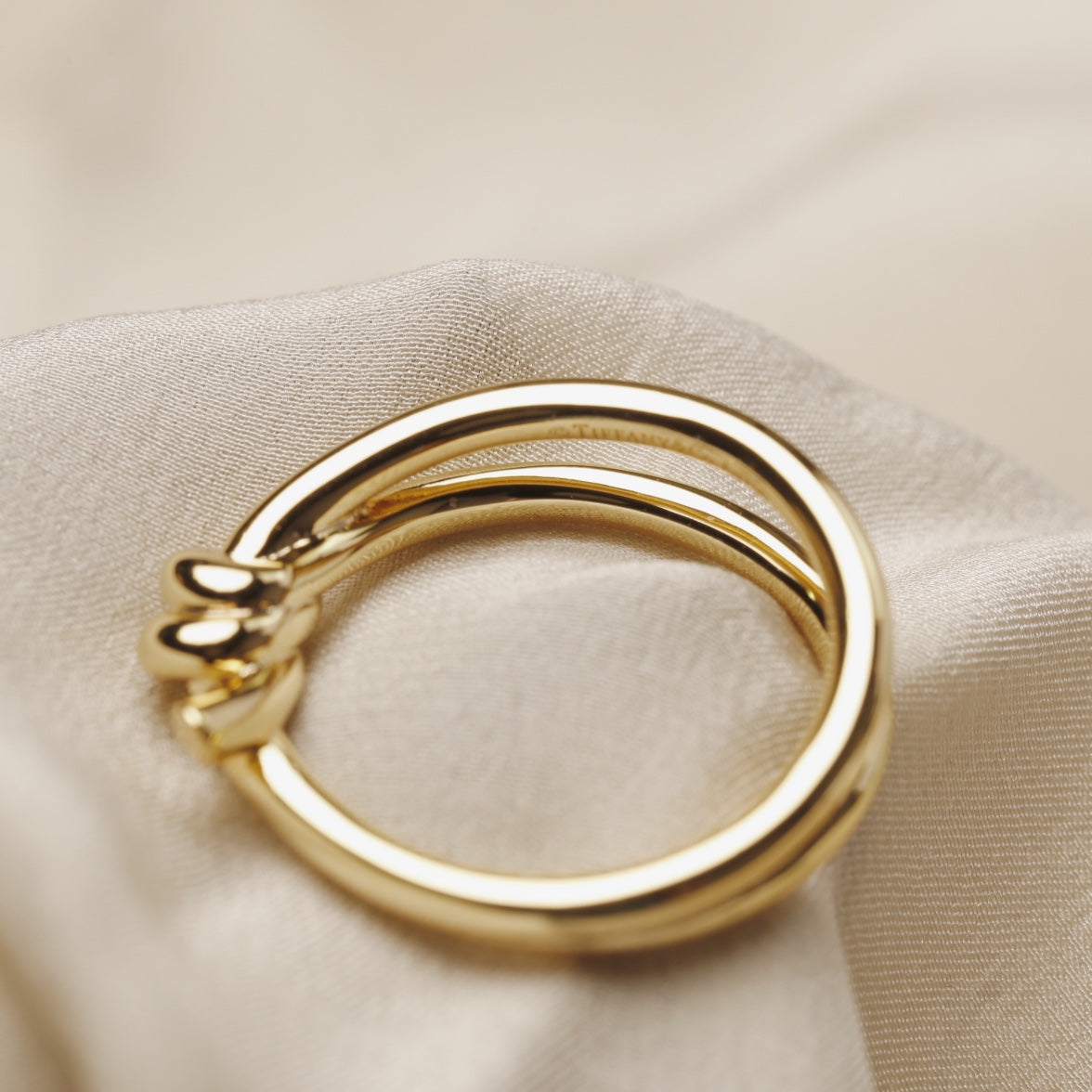 KNOT RING GOLD