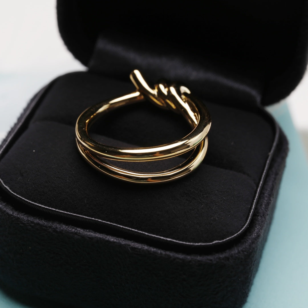 KNOT RING GOLD