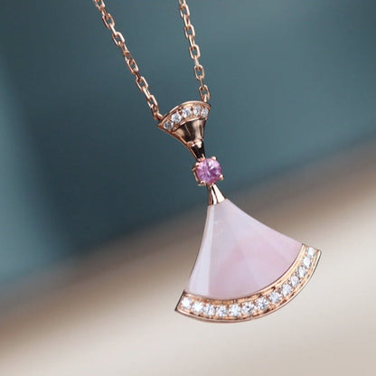 DREAM NECKLACE PINK MOP DIAMOND