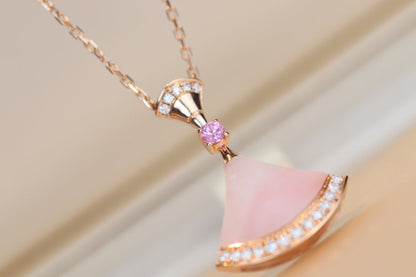 DREAM NECKLACE PINK MOP DIAMOND