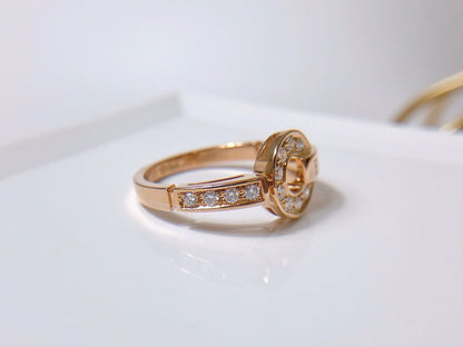 DREAM RING DIAMOND PINK GOLD