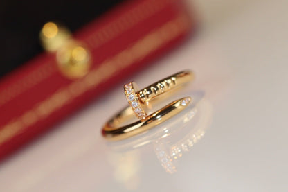 JUSTE RING 2.65MM GOLD DIAMOND