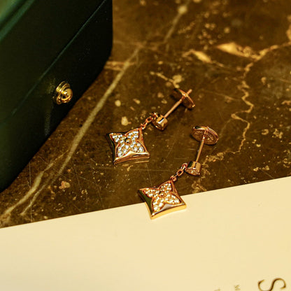 STAR DIAMONDS EARRINGS GOLD