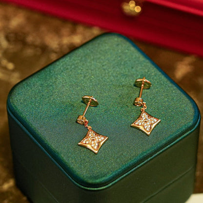 STAR DIAMONDS EARRINGS GOLD