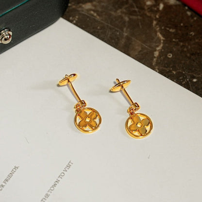 SUN EARRINGS GOLD