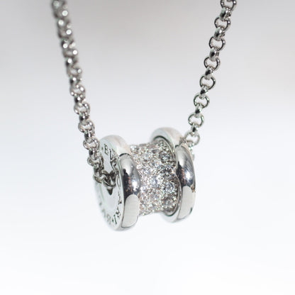 ZERO 1 SILVER DIAMOND NECKLACE