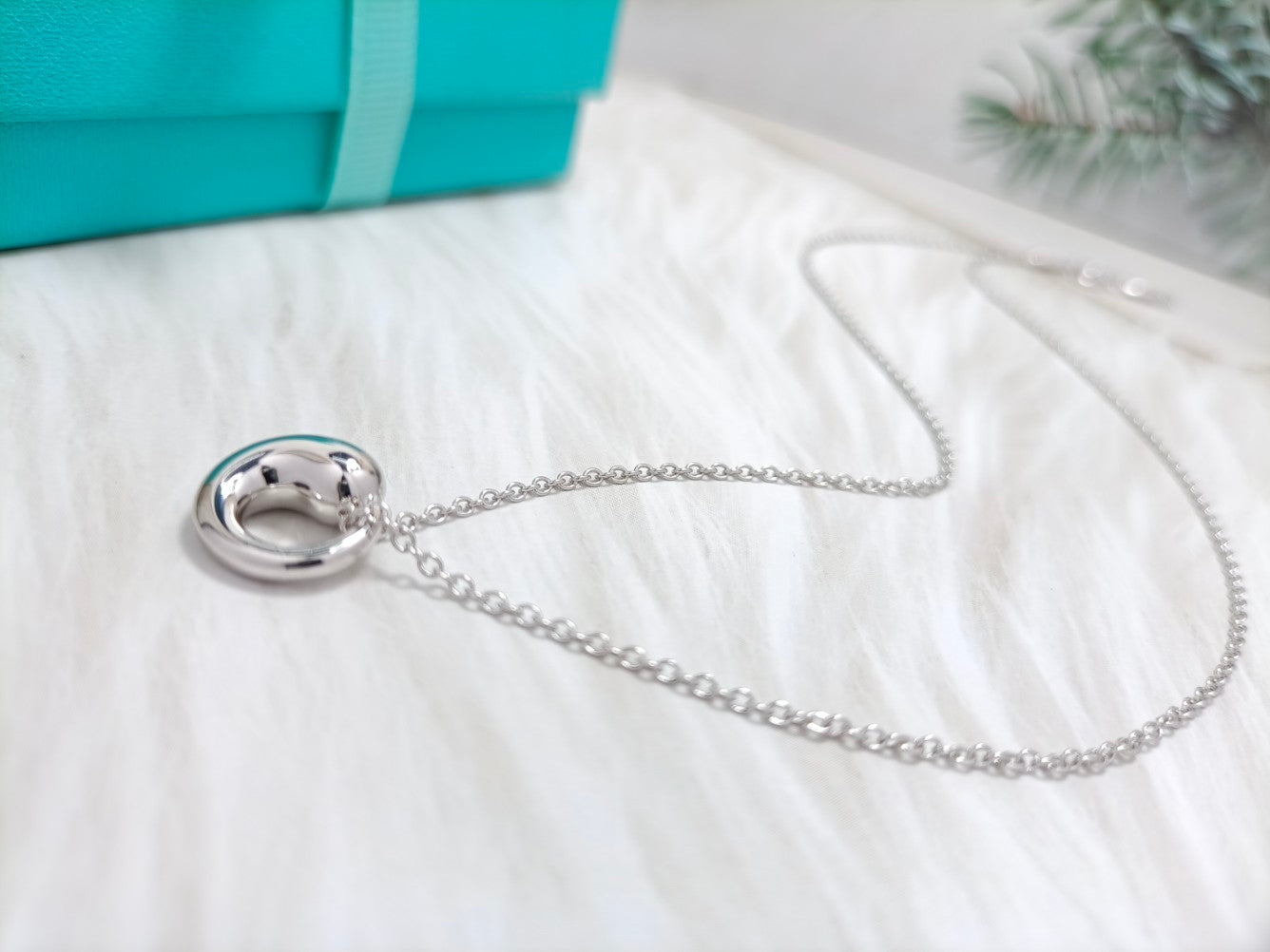 SNAIL PEDANT SILVER NECKLACE