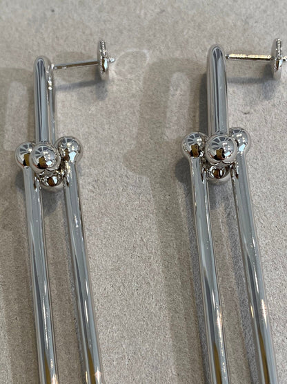 HARDWEAR DOUBLE LONG LINK EARRINGS