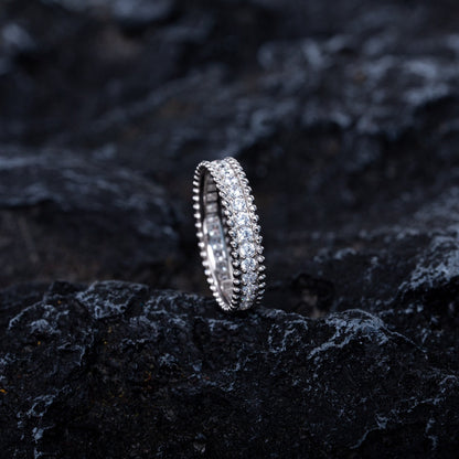 PERLEE DIAMOND SILVER RING