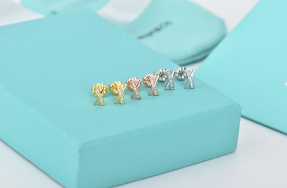 ATLAS DIAMOND STUD EARRINGS