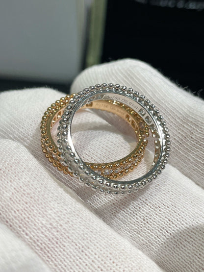 PERLEE DIAMOND PINK GOLD RING