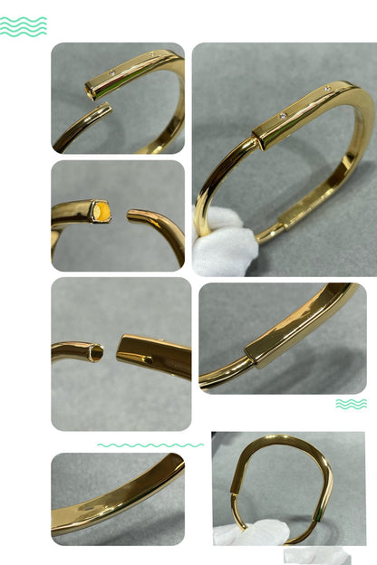 LOCK BRACELET 8 DIAMOND