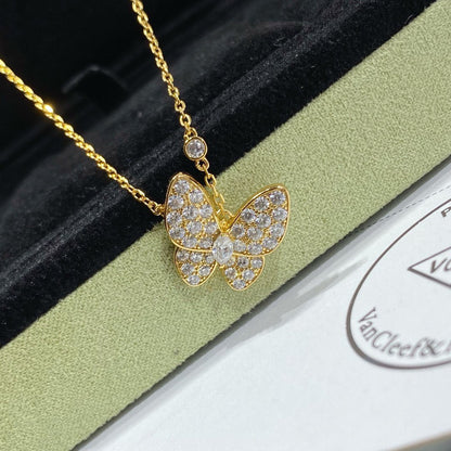 BUTTERFLY MEDIUM DIAMOND NECKLACE