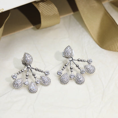 BOHEME DIAMOND 4 MOTIF EARRINGS