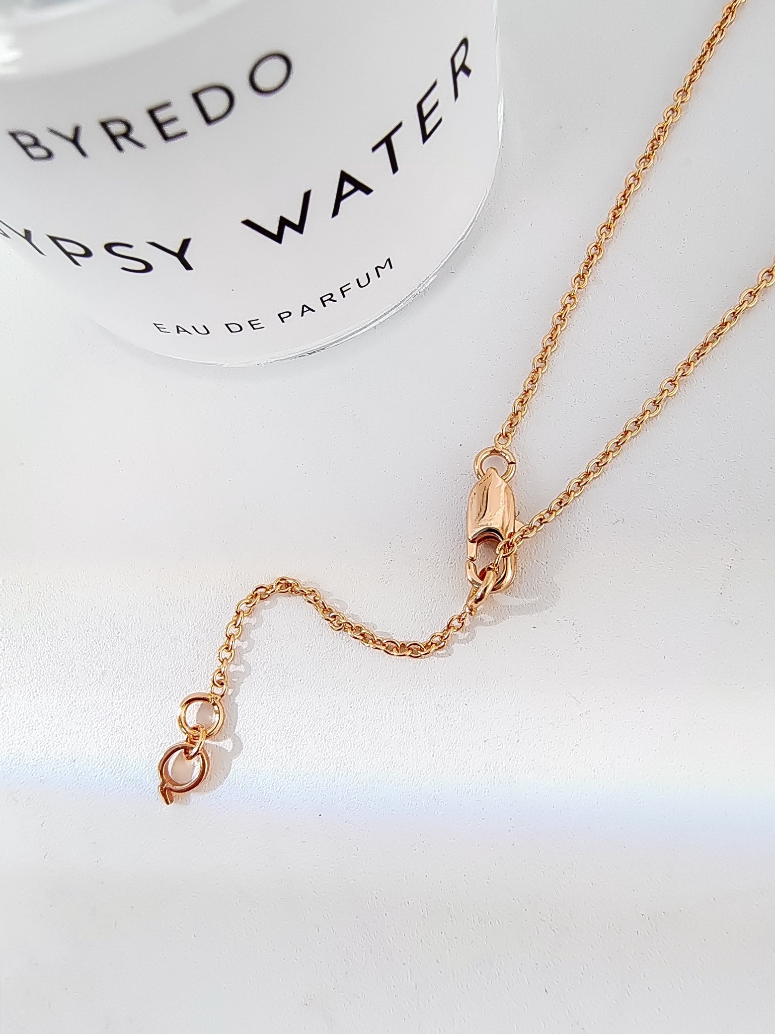 WULU 2 MOTIF PINK MOP PINK GOLD NECKLACE