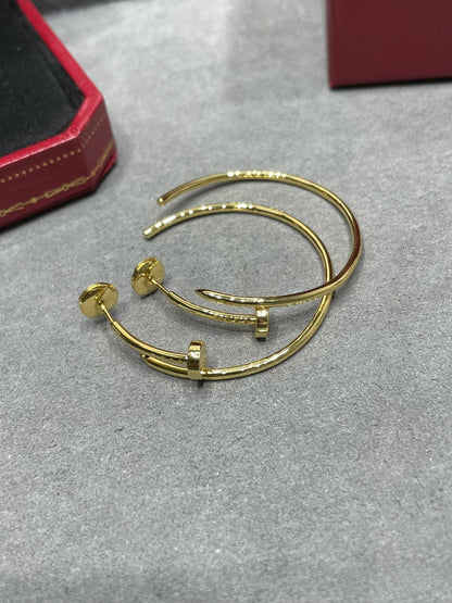 JUSTE LARGE HOOP EARRINGS