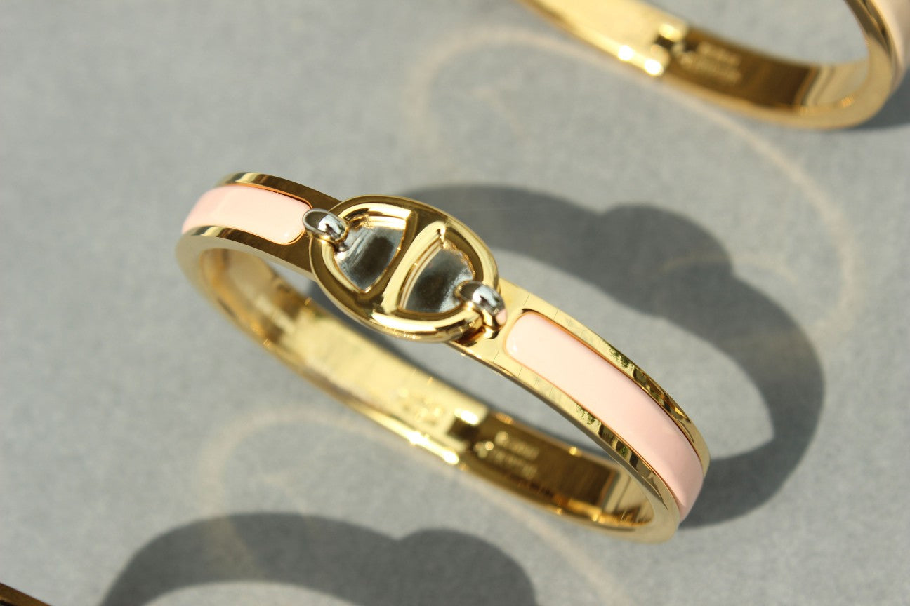 CLIC CHAINE GOLD BRACELET