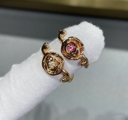 ROSE COUTRE PINK GOLD DIAMOND RING