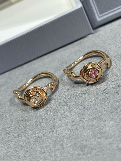 ROSE COUTRE PINK GOLD DIAMOND RING