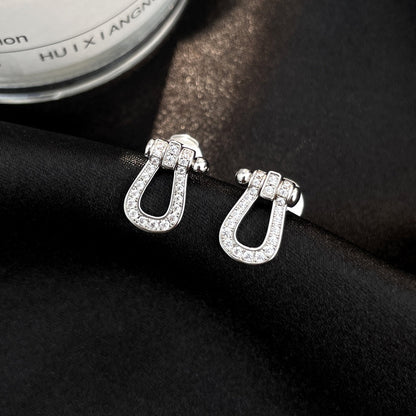 FORCE 10 FULL DIAMOND STUD EARRINGS MINI MODEL