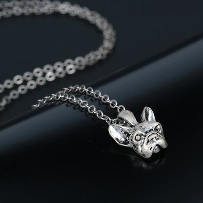 French Bulldog Pendant Necklace - Animal Jewelry