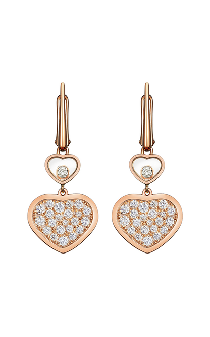 HAPPY HEART EARRINGS FULL DIAMOND