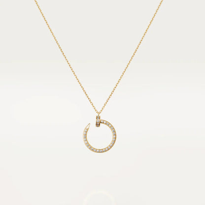 JUSTE NECKLACE GOLD DIAMONDS