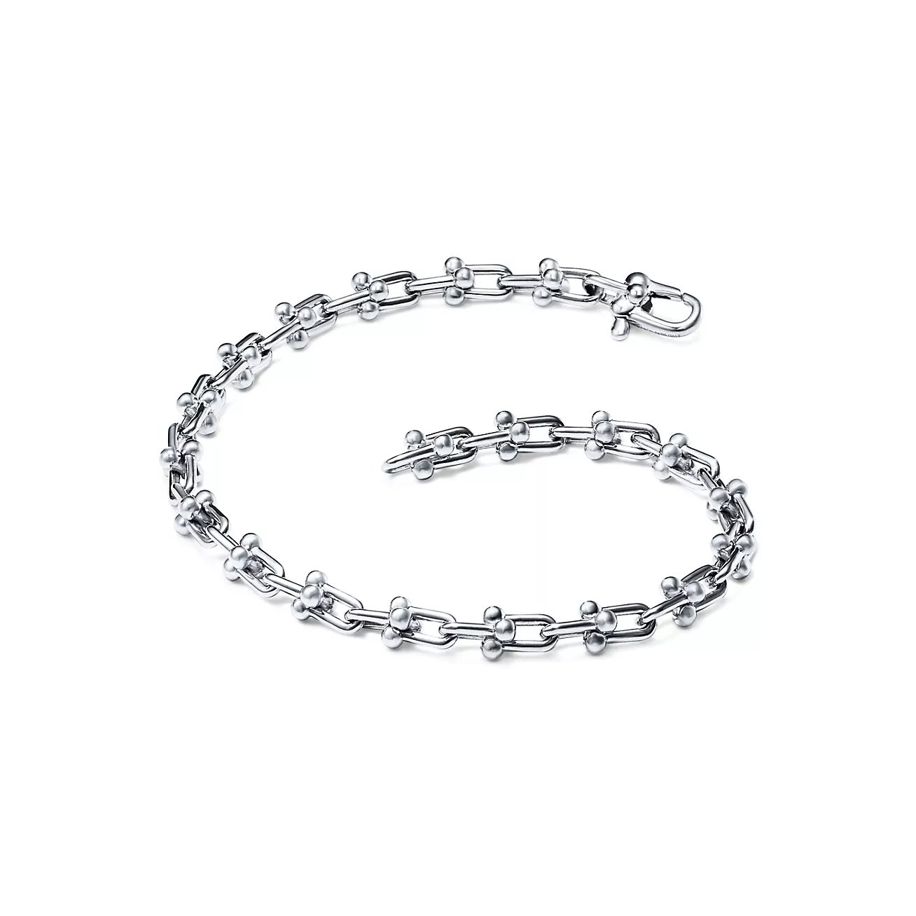 HARDWEAR MICRO LINK 44 MOTIF SILVER BRACELET