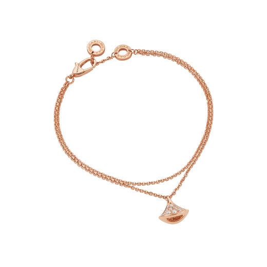 DREAM BRACELET PINK GOLD DIAMOND