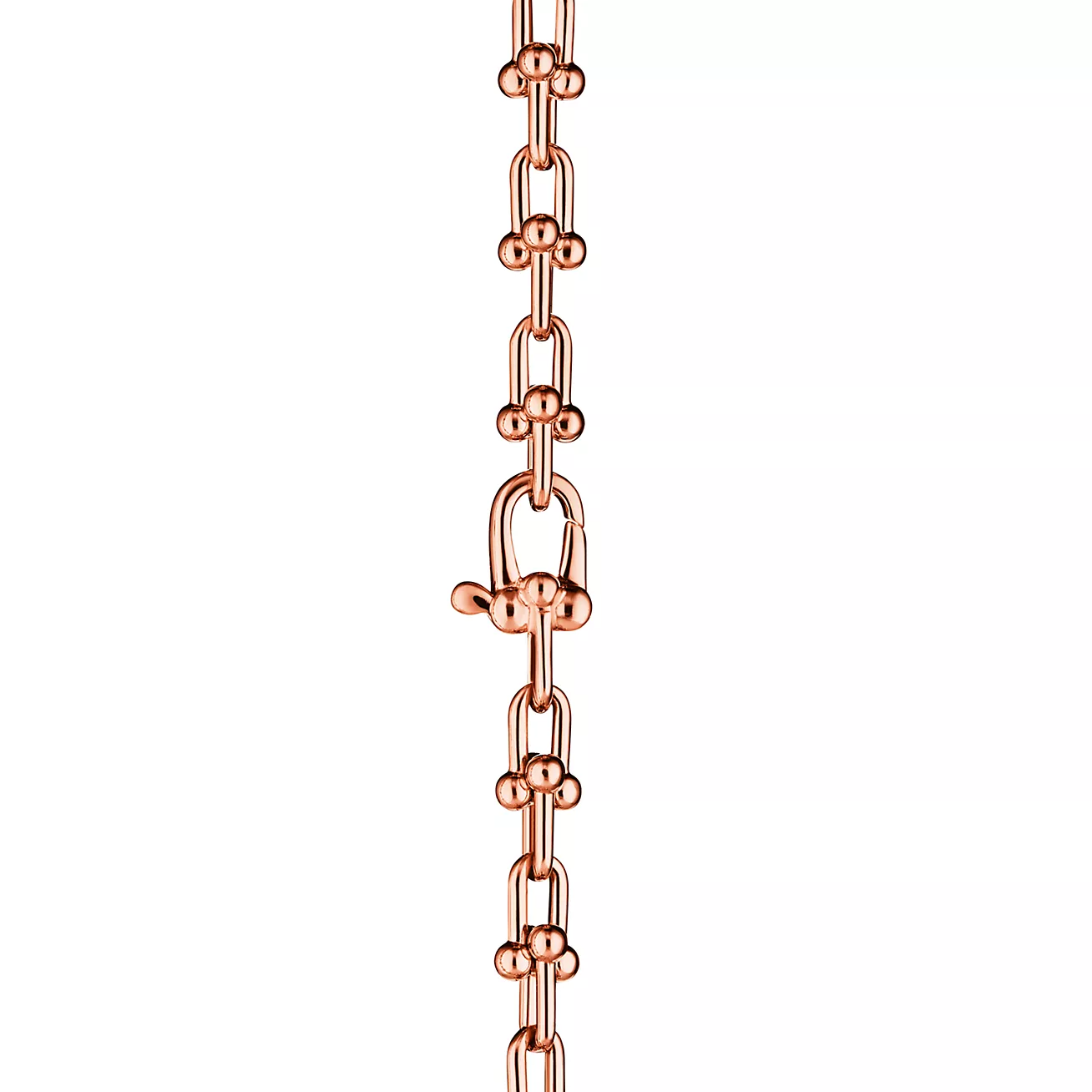 HARDWEAR MICRO LINK 44 MOTIF PINK GOLD BRACELET