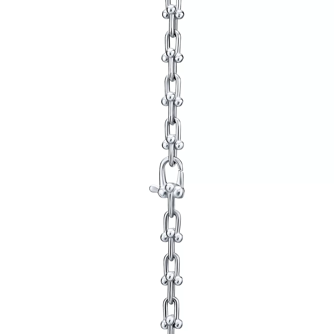 HARDWEAR MICRO LINK 44 MOTIF SILVER BRACELET