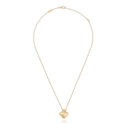 CLOVER MEDIUM GOLD NECKLACE