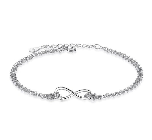 Eternal Love S925 Sterling Silver Bracelet Radiant Elegance