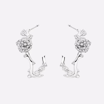 ROSE BAGATELLE DIAMOND EARRINGS