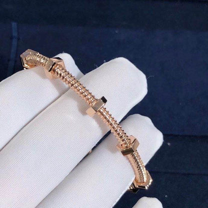 NUTS AND BOLTS PINK GOLD BRACELET