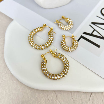 30 MONTAIGNE EARRINGS MOP GOLD