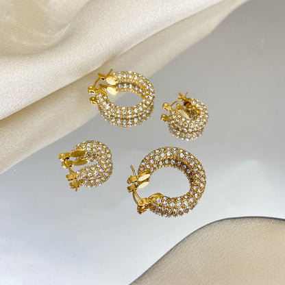 30 MONTAIGNE EARRINGS MOP GOLD