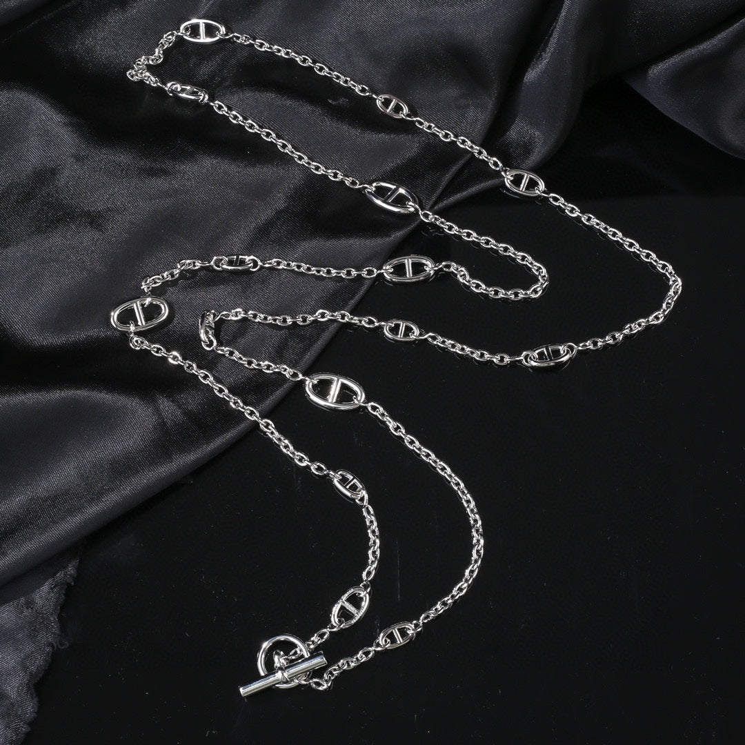 SEIKO FARANDOLE SILVER 15 MOTIF NECKLACE