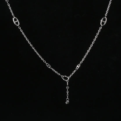 SEIKO FARANDOLE SILVER 15 MOTIF NECKLACE