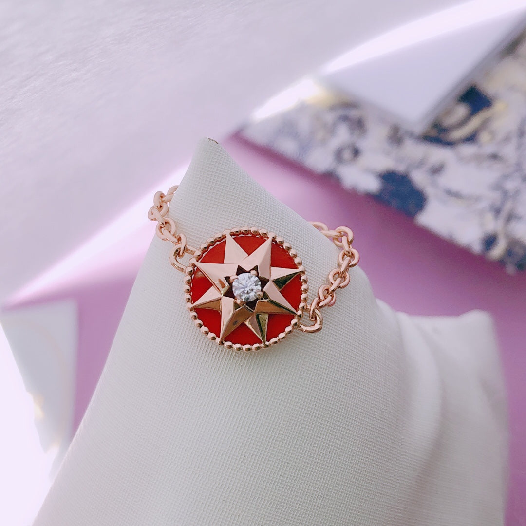 STAR RED DIAMOND RING