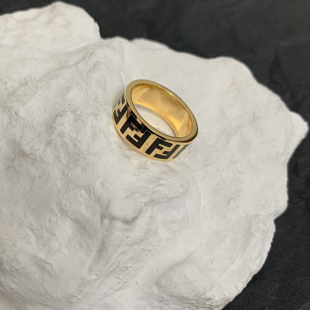 FOREVER FF GOLD RING