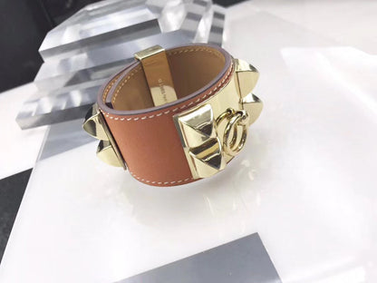 HM Collier De Chien 4cm Gold Bracelet