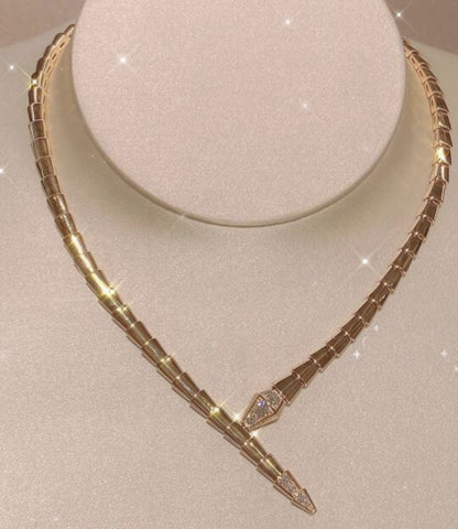 SERPENTI DIAMOND NECKLACE